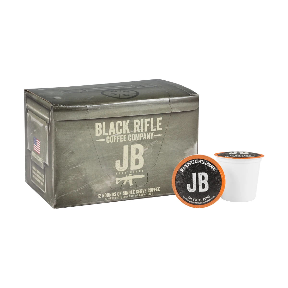 Black Rifle Coffee Company Just Black Coffee Rounds 4 Black Rifle Coffee Company Just Black Coffee Rounds - Image 2