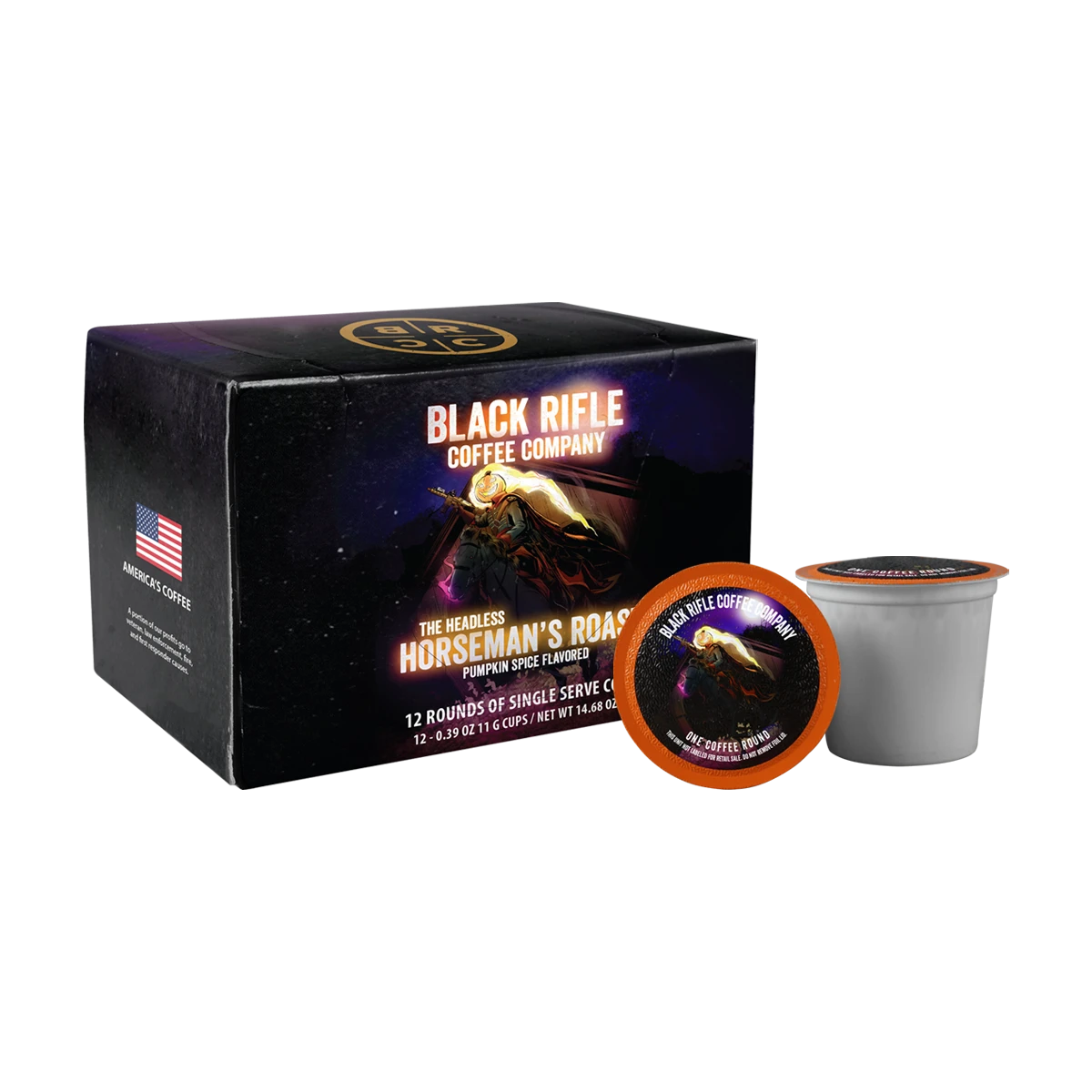 Black Rifle Coffee Company Headless Horseman's Coffee Rounds 3 Black Rifle Coffee Company Headless Horseman's Coffee Rounds