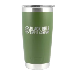 Black Rifle Coffee Company BRCC X YETI Optic Rambler 20oz Tumbler 16 Black Rifle Coffee Company BRCC X YETI Optic Rambler 20oz Tumbler -Black Rìle Coffee Shop 211103 intl trinitystevens brcc yeti 20oz tumbler green front 1200