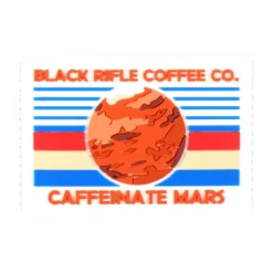 Black Rifle Coffee Company Caffeinate Mars PVC Patch