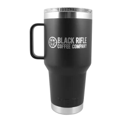 Black Rifle Coffee Company BRCC X YETI Optic Rambler 30oz Traveler Mug -Black Rìle Coffee Shop 211118 intl trinitystevens brcc yeti optic rambler 30oz travel mug back front 1200
