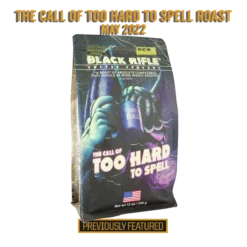 Black Rifle Coffee Company THE EXCLUSIVE COFFEE SUBSCRIPTION (ECS) 46 Black Rifle Coffee Company THE EXCLUSIVE COFFEE SUBSCRIPTION (ECS) -Black Rìle Coffee Shop 220314 intl trinitystevens the call of too hard to spell flat bottom coffee bag front ecs previous