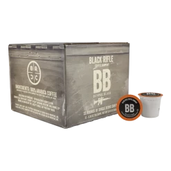 Black Rifle Coffee Company Beyond Black Coffee Rounds -Black Rìle Coffee Shop 32CT BB FRONT ROUNDS