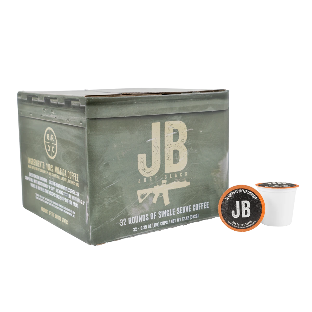 Black Rifle Coffee Company Just Black Coffee Rounds 6 Black Rifle Coffee Company Just Black Coffee Rounds - Image 4