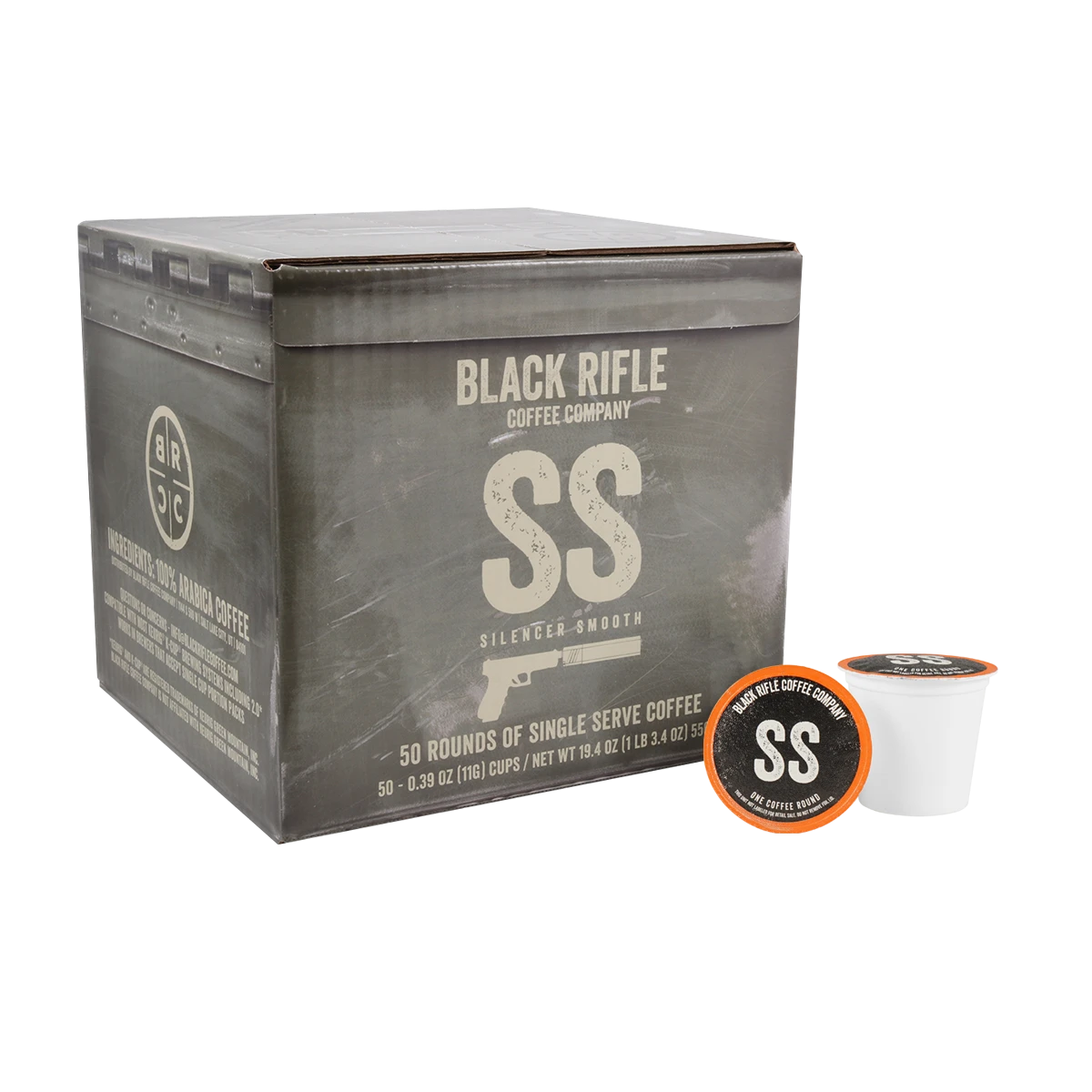 Black Rifle Coffee Company Silencer Smooth Coffee Rounds 6 Black Rifle Coffee Company Silencer Smooth Coffee Rounds - Image 4