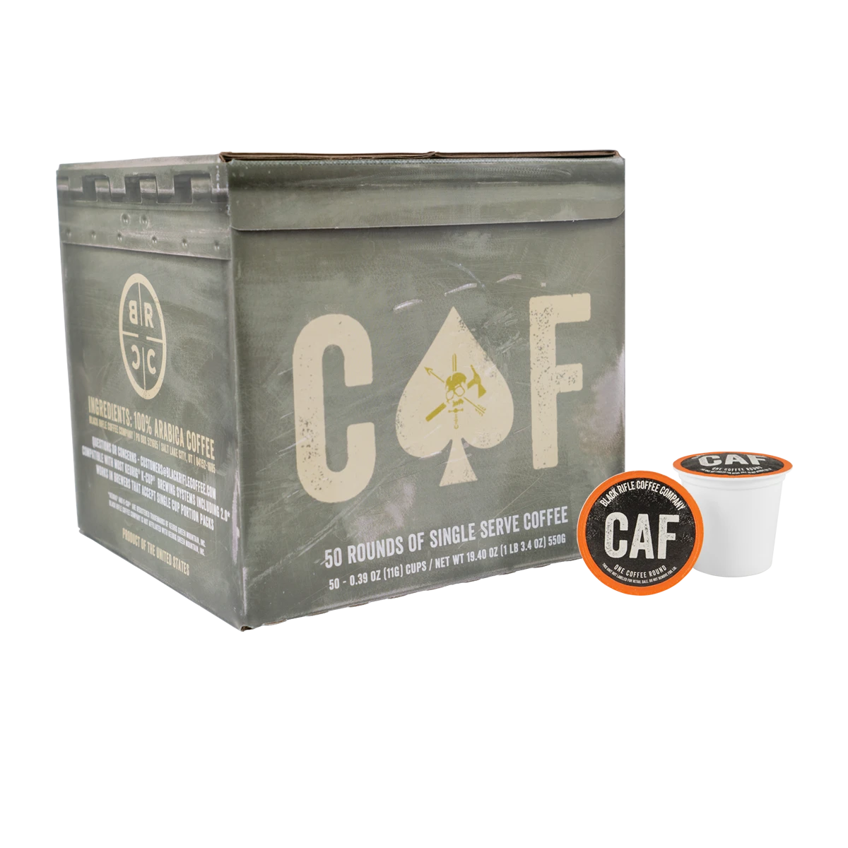 Black Rifle Coffee Company CAF Coffee Rounds 6 Black Rifle Coffee Company CAF Coffee Rounds - Image 4