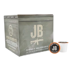 Black Rifle Coffee Company Just Black Coffee Rounds 11 Black Rifle Coffee Company Just Black Coffee Rounds -Black Rìle Coffee Shop 50CT JB FRONT ROUNDS