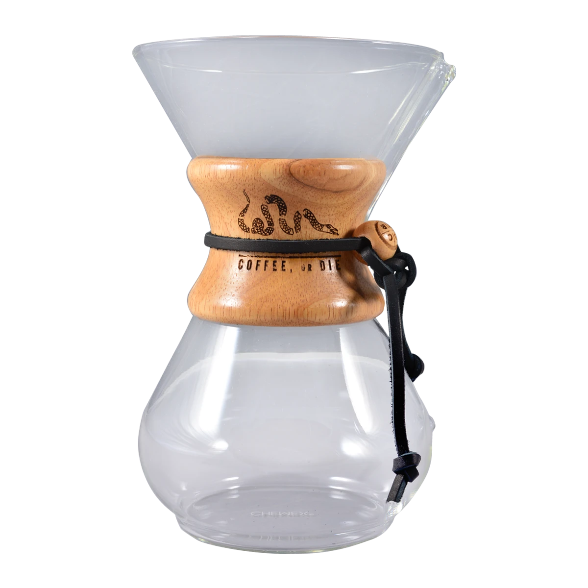 Black Rifle Coffee Company Coffee, or Die Six-Cup Classic CHEMEX Coffee Maker 3 Black Rifle Coffee Company Coffee, or Die Six-Cup Classic CHEMEX Coffee Maker