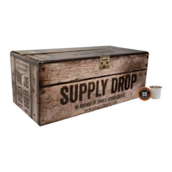 Black Rifle Coffee Company Mixed Coffee Rounds -Black Rìle Coffee Shop 96 SUPPLY DROP FRONT WITH ROUNDS