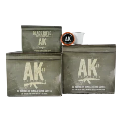 Black Rìle Coffee Shop 28 Black Rifle Coffee Company AK-47 Espresso Blend Coffee Rounds