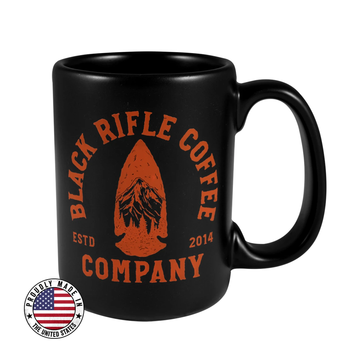 Black Rifle Coffee Company Euro Mount Ceramic Mug 4 Black Rifle Coffee Company Euro Mount Ceramic Mug - Image 2