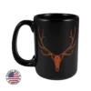 Black Rifle Coffee Company Euro Mount Ceramic Mug 1 Black Rifle Coffee Company Euro Mount Ceramic Mug -Black Rìle Coffee Shop ANTLER MUG FRONT 1200 MIA