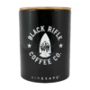 Black Rifle Coffee Company Black Ceramic Airtight Container