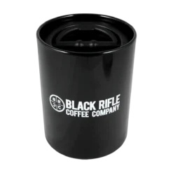 Black Rìle Coffee Shop -Black Rìle Coffee Shop ARROWHEAD CERAMIC AIRTIGHT COFFEE CONTAINER BLACK WITH INSERT 1200
