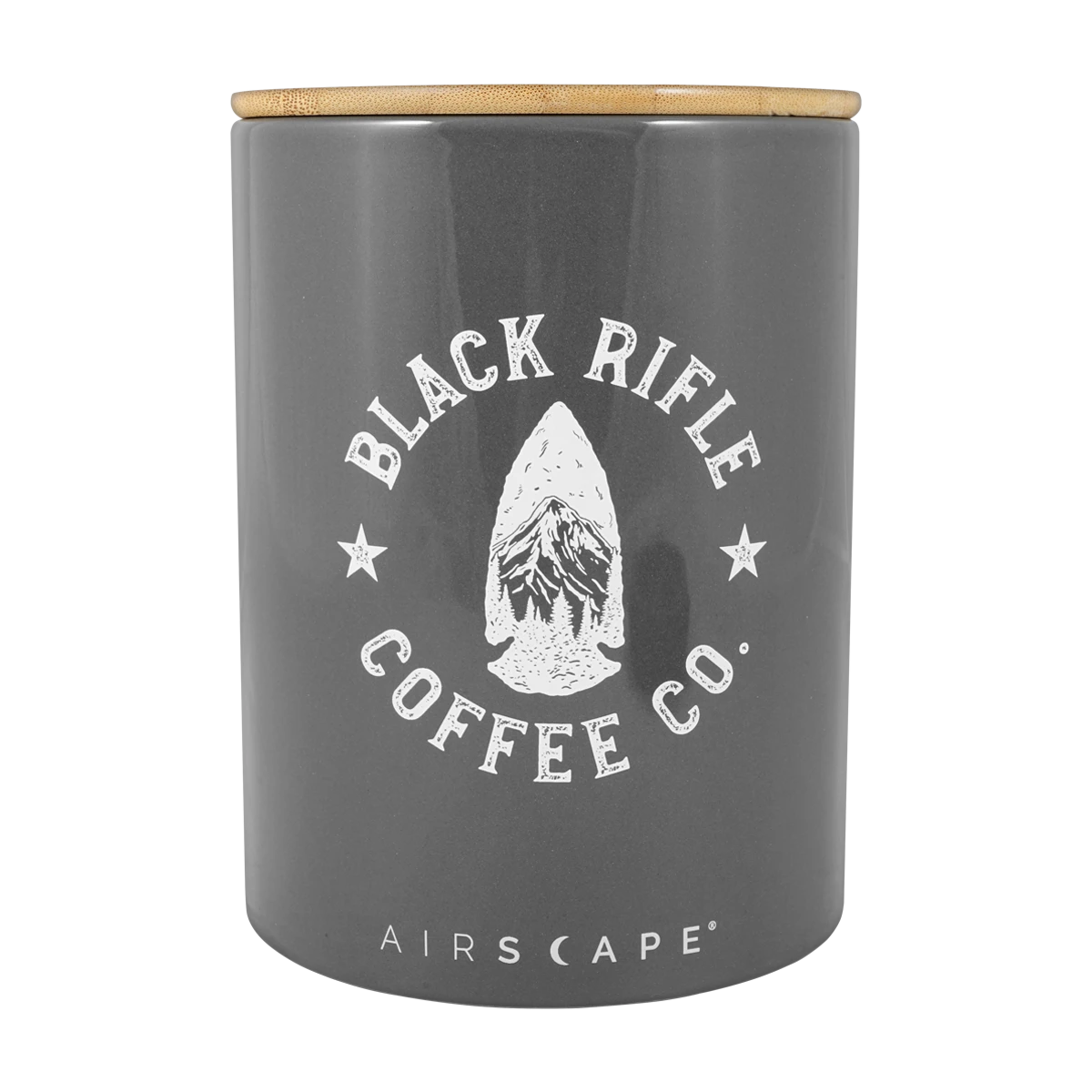 Black Rifle Coffee Company Gray Ceramic Airtight Container 3 Black Rifle Coffee Company Gray Ceramic Airtight Container