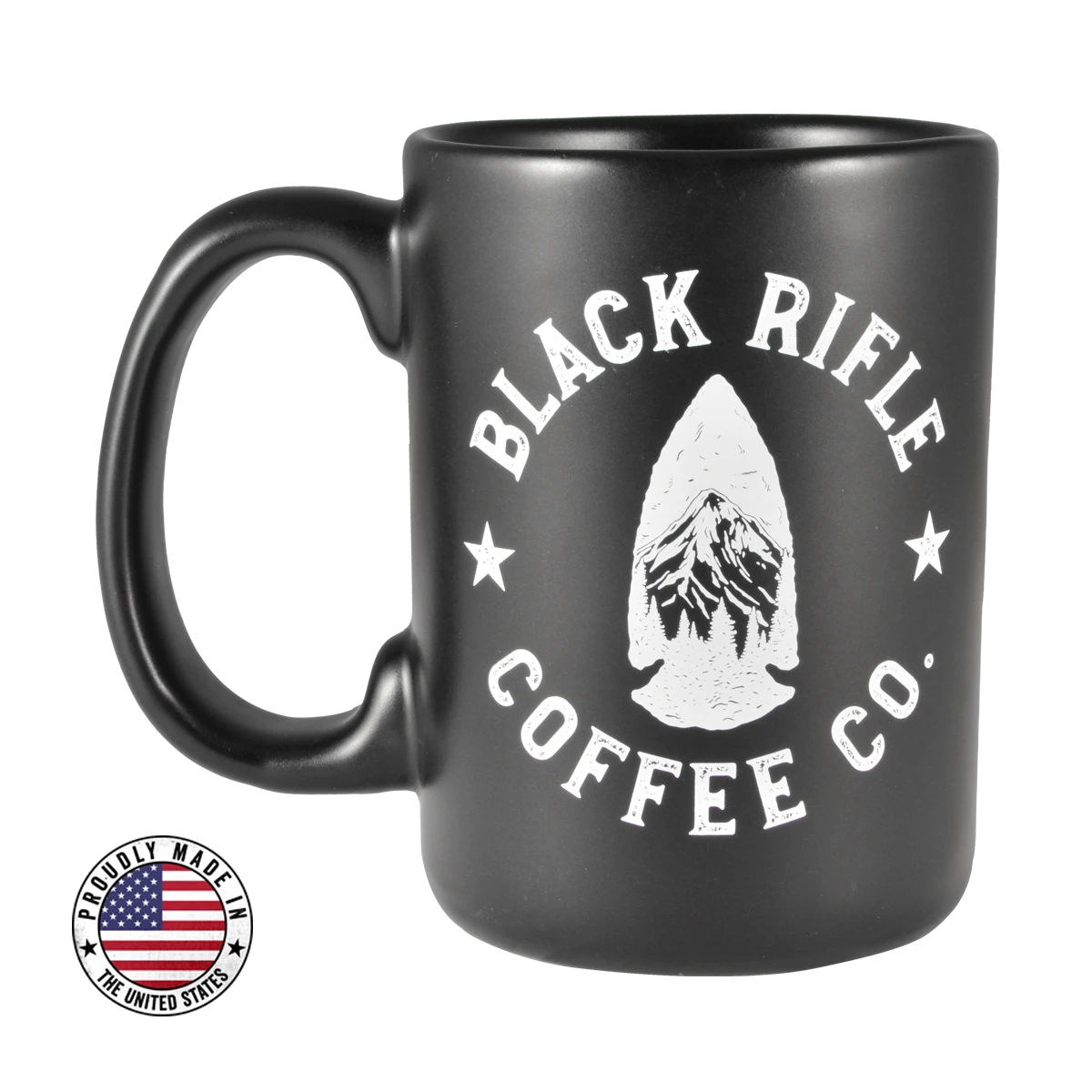 Black Rifle Coffee Company Arrowhead Ceramic Mug 3 Black Rifle Coffee Company Arrowhead Ceramic Mug
