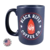 Black Rifle Coffee Company Arrowhead Freedom Mug 2 Black Rifle Coffee Company Arrowhead Freedom Mug -Black Rìle Coffee Shop BLUE ARROWHEAD MUG FRONT 1200 MIA