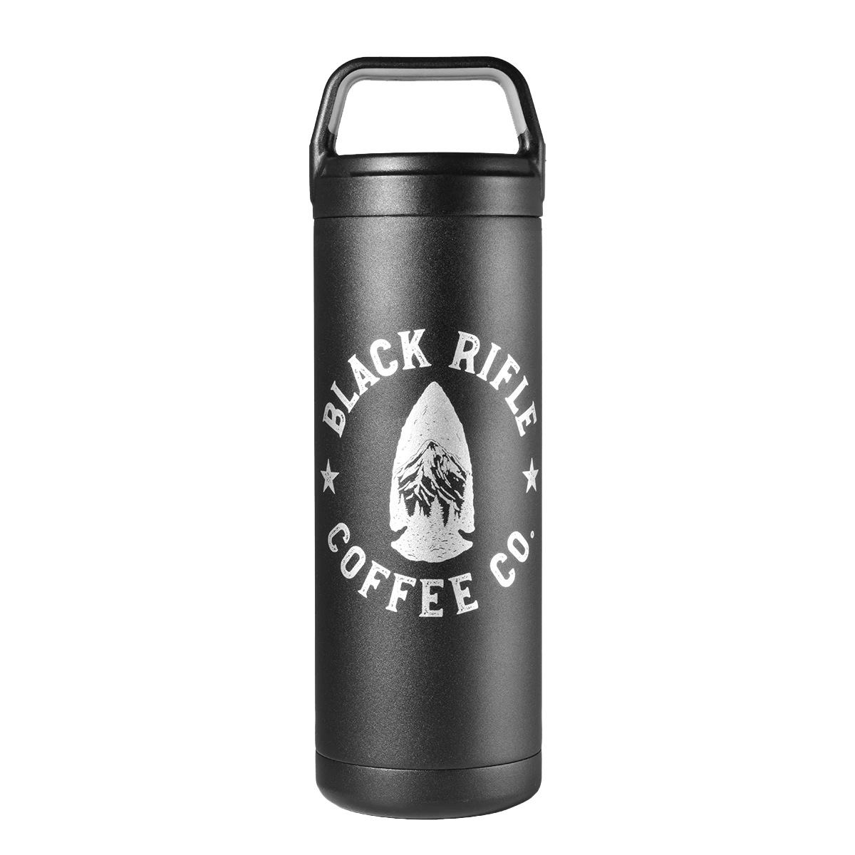 BRCCARROWHEADTHERMOSHANDLE.png Black Rifle Coffee Company BRCC Arrowhead Thermos -Black Rìle Coffee Shop BRCCARROWHEADTHERMOSHANDLE