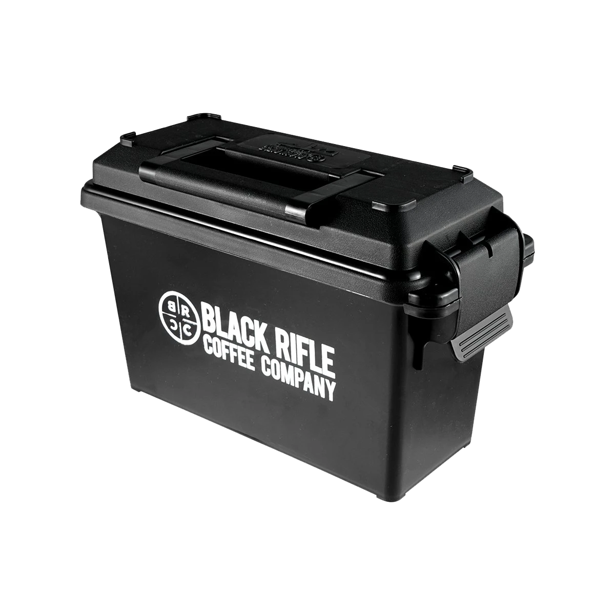 Black Rifle Coffee Company BRCC Coffee Can - Black 4 Black Rifle Coffee Company BRCC Coffee Can - Black - Image 2