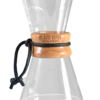 Black Rifle Coffee Company 3-Cup Chemex -Black Rìle Coffee Shop Chemex Small Transparent Product Image 1