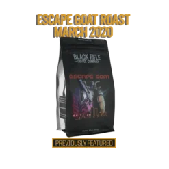 Black Rifle Coffee Company THE EXCLUSIVE COFFEE SUBSCRIPTION (ECS) 72 Black Rifle Coffee Company THE EXCLUSIVE COFFEE SUBSCRIPTION (ECS) -Black Rìle Coffee Shop ESCAPE GOAT ROAST BAG PREVIOUSLY FEATURED UPDATE