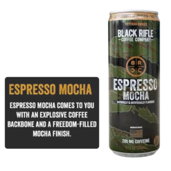 Black Rifle Coffee Company Ready To Drink Coffee 12 Black Rifle Coffee Company Ready To Drink Coffee -Black Rìle Coffee Shop EspressoMochaInfoGraphic
