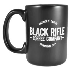 Black Rìle Coffee Shop 36 Black Rifle Coffee Company America’s Coffee® Logo Ceramic Mug