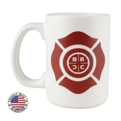 Black Rifle Coffee Company Five Alarm White Mug