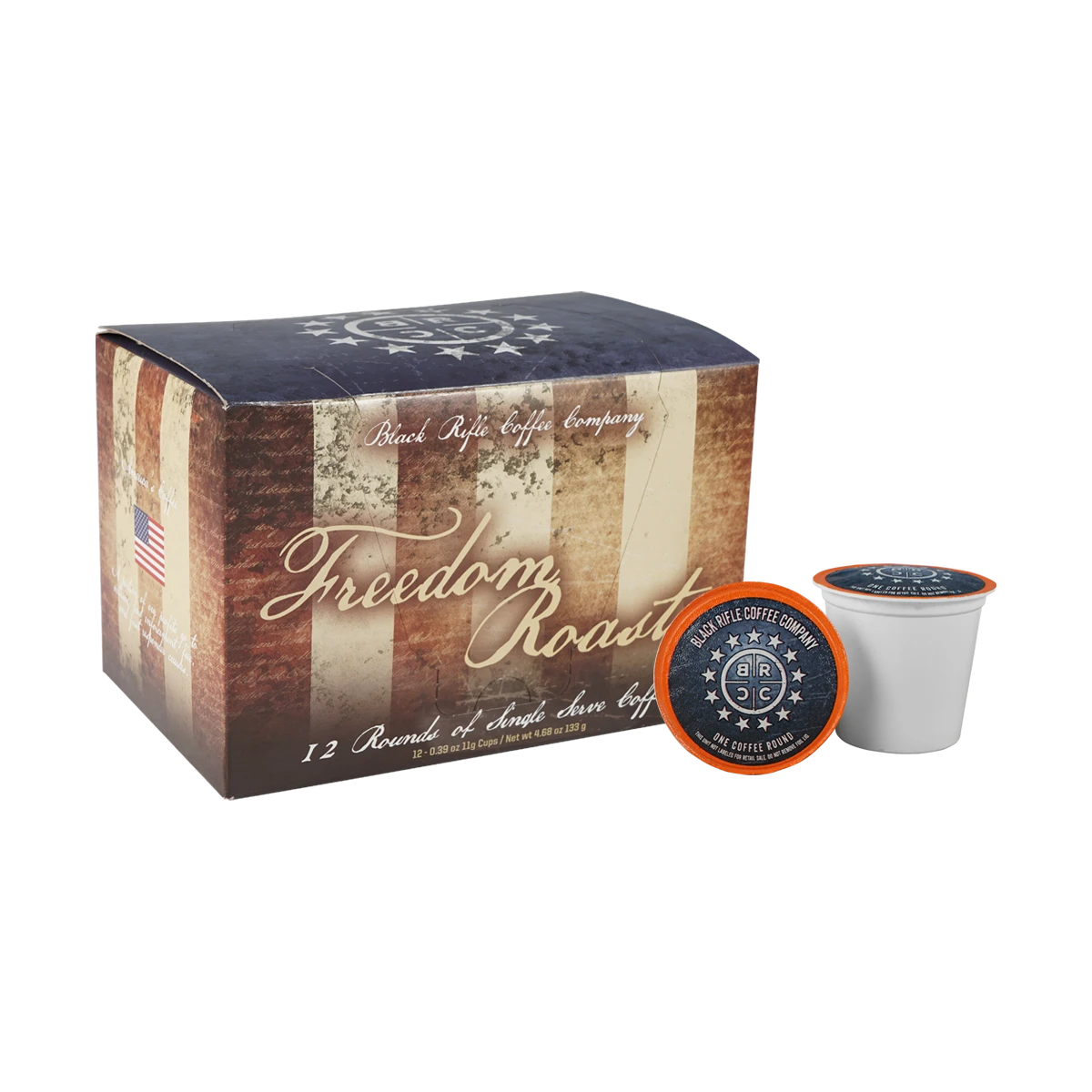 Black Rifle Coffee Company Freedom Roast Coffee Rounds 3 Black Rifle Coffee Company Freedom Roast Coffee Rounds
