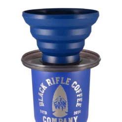 Black Rifle Coffee Company GSI Collapsible Java Drip 11 Black Rifle Coffee Company GSI Collapsible Java Drip -Black Rìle Coffee Shop GSI COLLASPIBLE JAVA DRIP AND TUMBLER CLOSE UP 1200