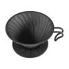 Black Rifle Coffee Company Hario V60 Metal Coffee Dripper 02 Matte Black 2 Black Rifle Coffee Company Hario V60 Metal Coffee Dripper 02 Matte Black -Black Rìle Coffee Shop MATTE BLACK HARIO METAL DRIPPER POUR OVER HANDLE RIGHT 1200