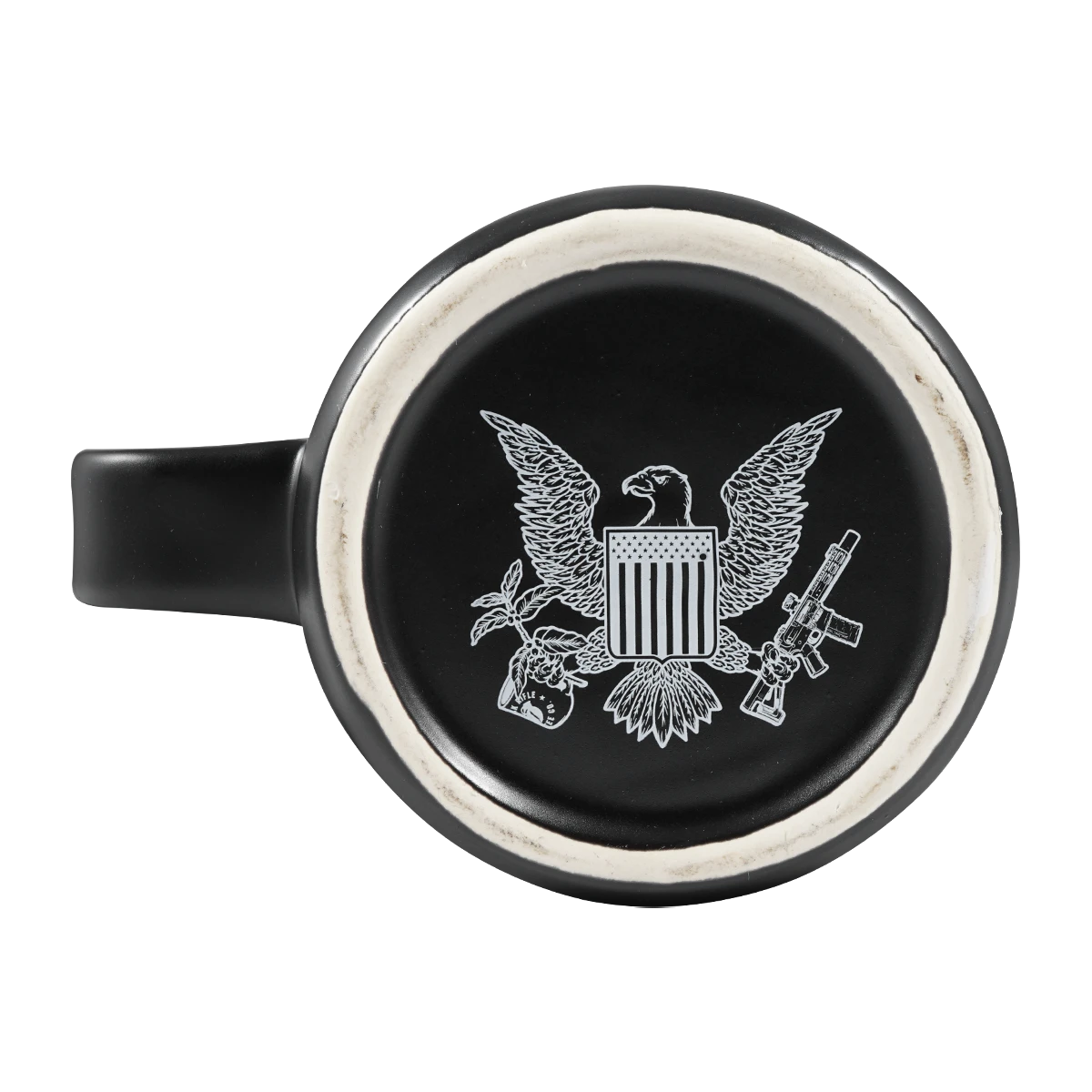 MURDERED_OUT_PERFECT_MUG_BOTTOM_1200.png Black Rifle Coffee Company Murdered Out Perfect Coffee Mug -Black Rìle Coffee Shop MURDERED OUT PERFECT MUG BOTTOM 1200