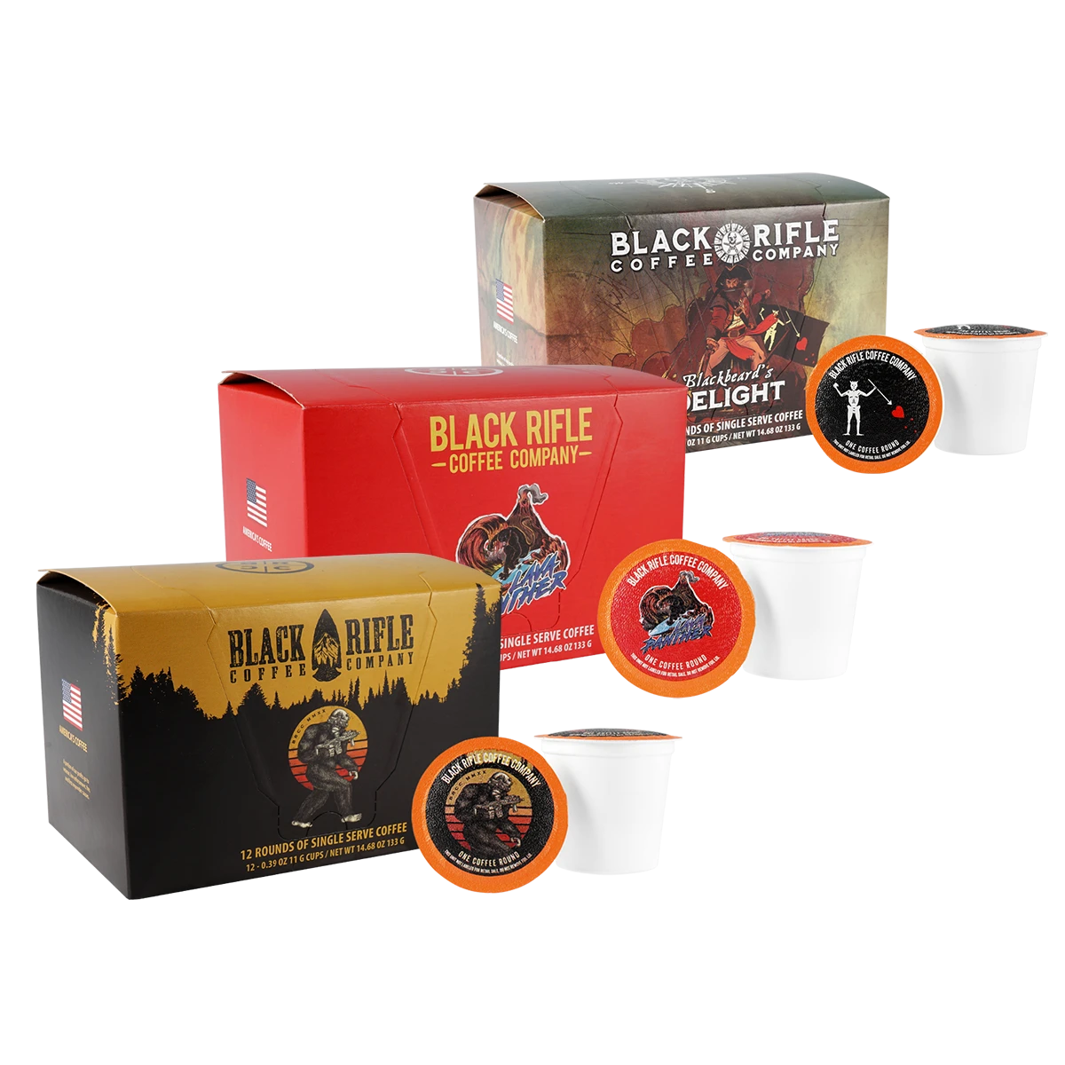 Black Rifle Coffee Company New Roast Bundle 4 Black Rifle Coffee Company New Roast Bundle - Image 2