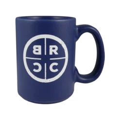 Black Rìle Coffee Shop -Black Rìle Coffee Shop RED AND BLUE HELO MUG BACK 1200