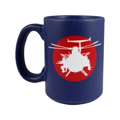 Black Rìle Coffee Shop 38 Black Rifle Coffee Company American Gunrise Blue Mug