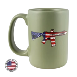 Black Rifle Coffee Company Gun Club Green Mug