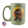 Black Rifle Coffee Company Tactisquatch Green Mug -Black Rìle Coffee Shop TACTISQUATCH GREEN MUG FRONT 1200 MIA