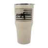 Black Rifle Coffee Company SBR Flag Tumbler, BF, TAN, 30oz