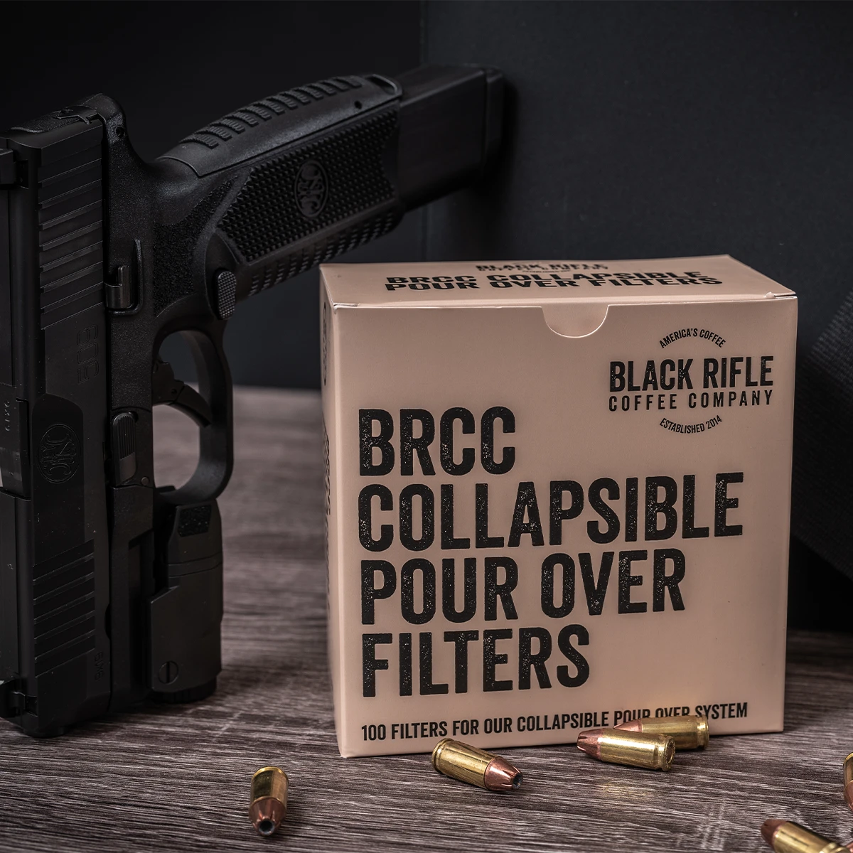Black Rifle Coffee Company Collapsible Pour Over Filters 6 Black Rifle Coffee Company Collapsible Pour Over Filters - Image 4