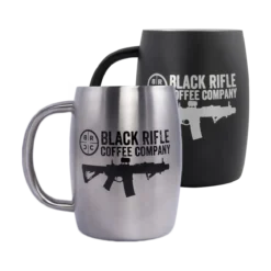 Black Rifle Coffee Company BRCC Classic Logo Stainless - Steel Mug