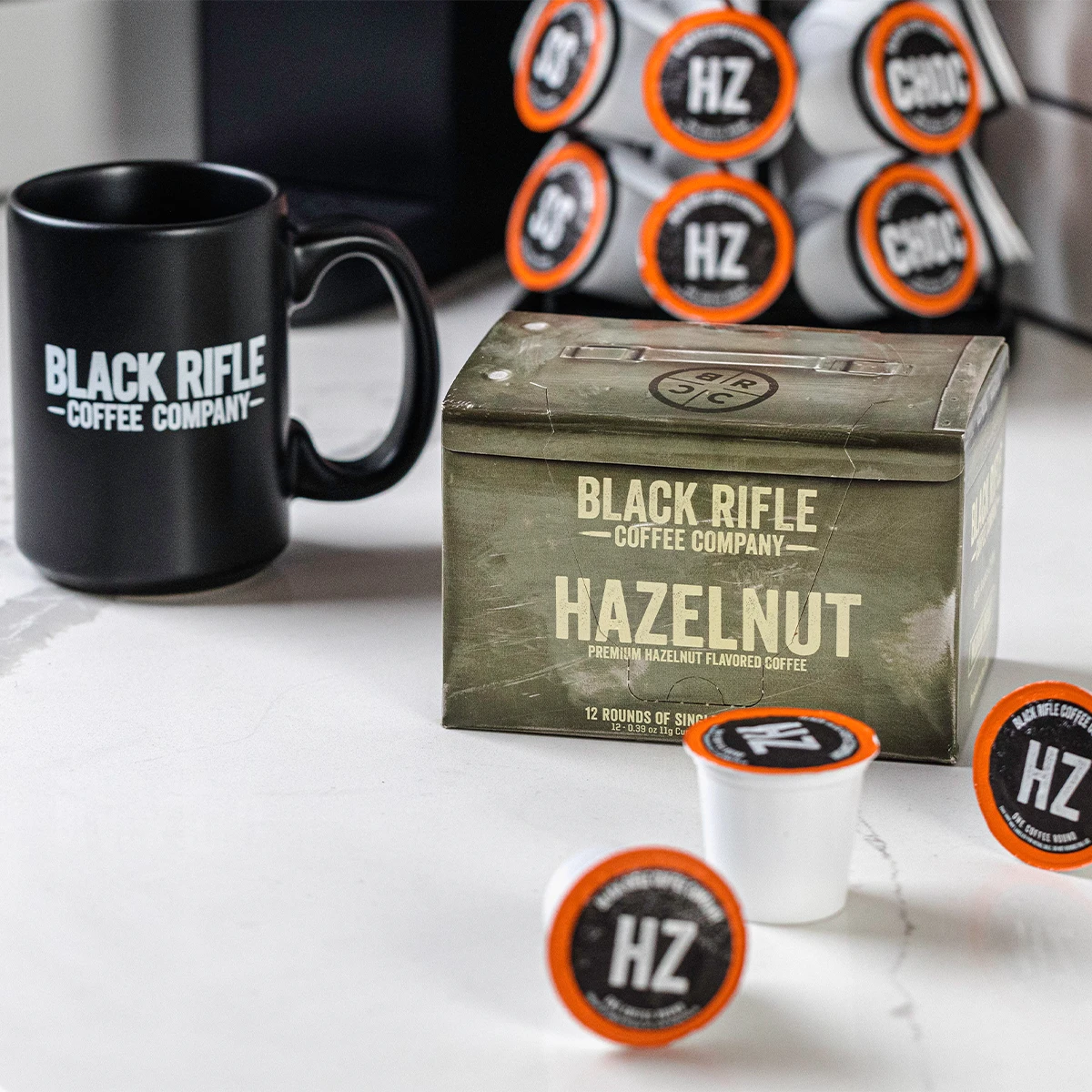 Black Rifle Coffee Company Hazelnut-Flavored Coffee Rounds 5 Black Rifle Coffee Company Hazelnut-Flavored Coffee Rounds - Image 3