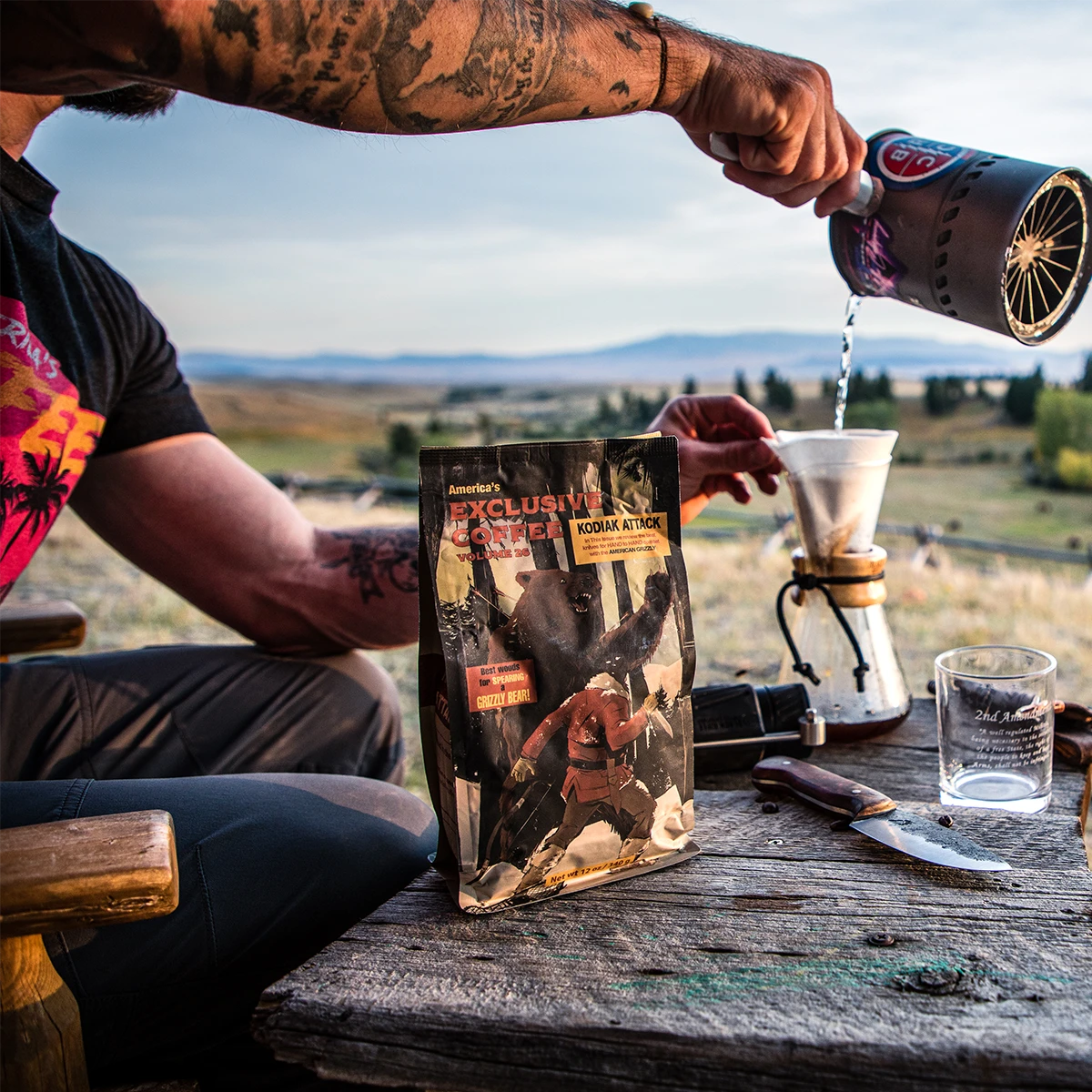 kodiak_attack_lifestyle.png Black Rifle Coffee Company Kodiak Attack Roast -Black Rìle Coffee Shop kodiak attack lifestyle