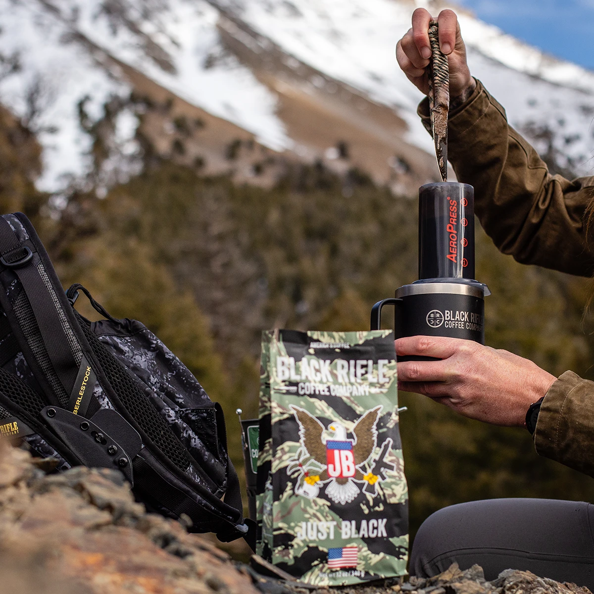 Black Rifle Coffee Company Aeropress Coffee Maker 4 Black Rifle Coffee Company Aeropress Coffee Maker - Image 2