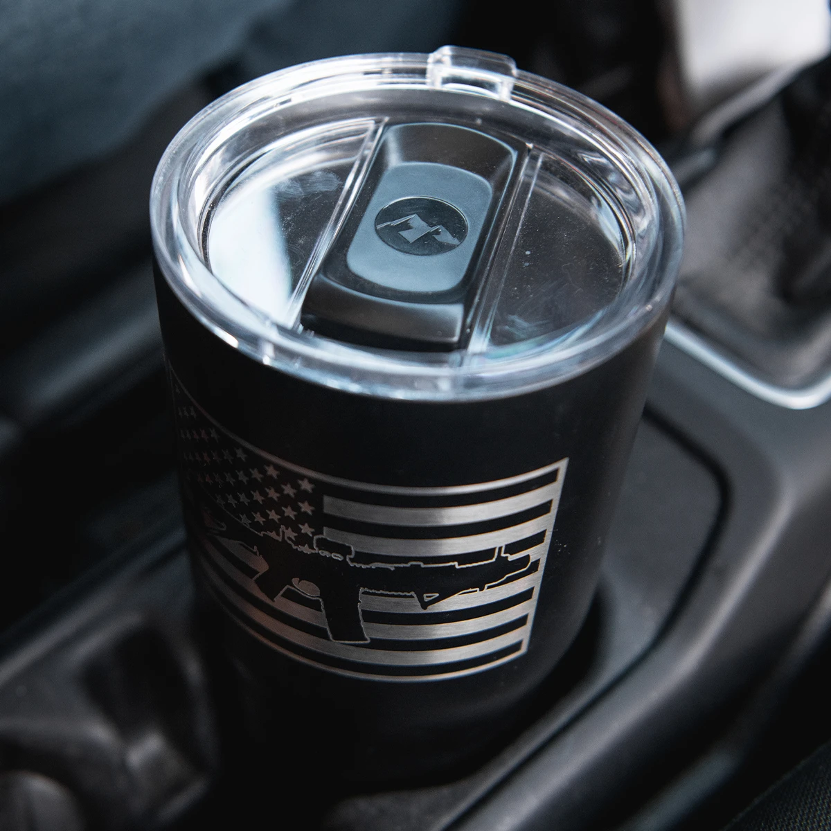 Black Rifle Coffee Company SBR Flag Logo Tumbler - 30 oz. 4 Black Rifle Coffee Company SBR Flag Logo Tumbler - 30 oz. - Image 2