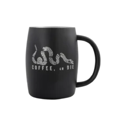 Black Rifle Coffee Company BRCC Classic Logo Stainless - Steel Mug 12 Black Rifle Coffee Company BRCC Classic Logo Stainless - Steel Mug -Black Rìle Coffee Shop stainless steel mug black finish back